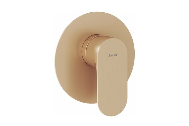 Baterie Ravak Eleganta EL 062.00 podomítková 1-cestná, s tělesem, růžové zlato, X070373