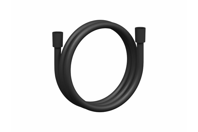 Sprchová hadice Ravak z odolného platu 150 cm, černá mat, X07P671