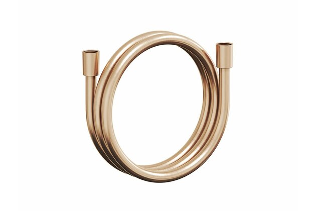 Sprchová hadice Ravak z odolného plastu 150 cm, růžové zlato, X07P707