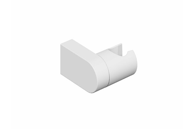 Držák sprchy Ravak Chrome polohovatelný, bílá mat, X07P686