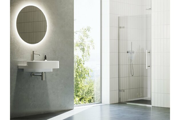 Sprchový kout Ravak Cool! COSD1/COPS 80x80 rohový, chrom/transparent