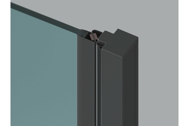 Nastavovací profil Ravak Cool! CONPS ke sprchovým dveřím, černá, XE70000300