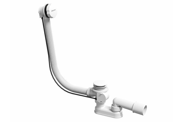 Sifon Ravak vanový B 57 K/K, bílá mat, X01843