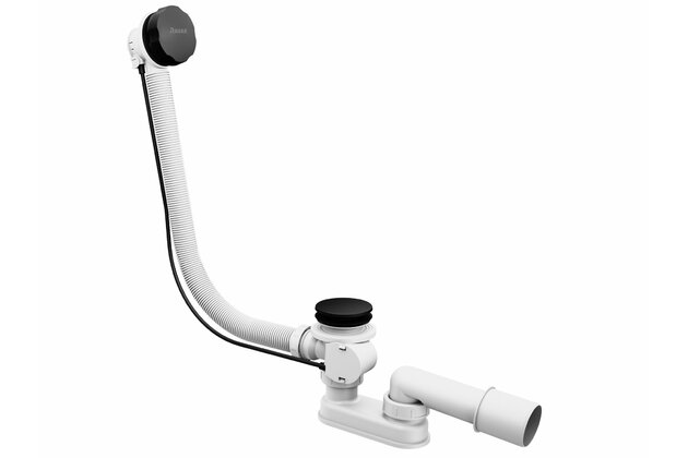 Sifon Ravak vanový B 80 K/K, černá, X01846