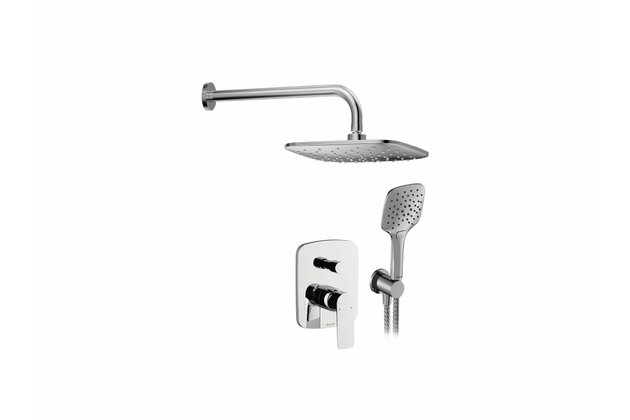 Sprchová souprava Ravak Classic podomítková šestidílná, chrom, X07S017