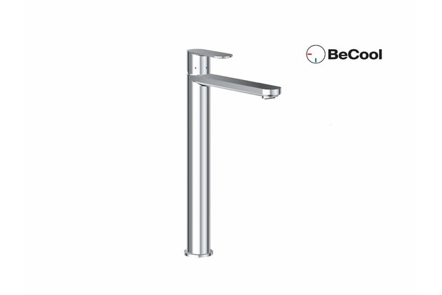 Baterie Ravak Chrome II umyvadlová, stojánková 300 mm s funkcí BeCool, bez výpusti, chrom, X070449