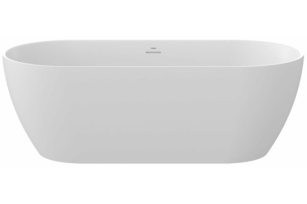 Vana Ravak Freedom O Tec 170x77 oválná akrylátová volně stojící, bílá matná/bílá, krytka odtoku bílá, CD61800000