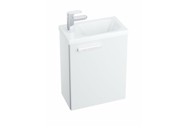 Korpus skříňky Ravak SD Chrome II 40, bílá madlo 152 mm, bílá, X000001782