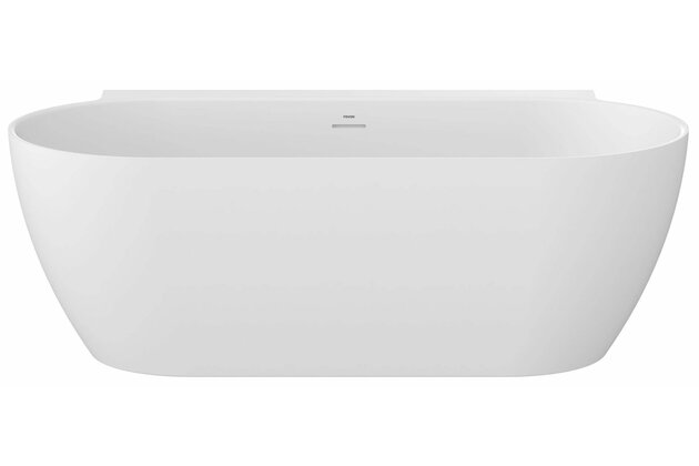 Vana Ravak Freedom Wall II Tec 170x87 oválná akrylátová volně stojící, bílá matná/bílá, CC71800000