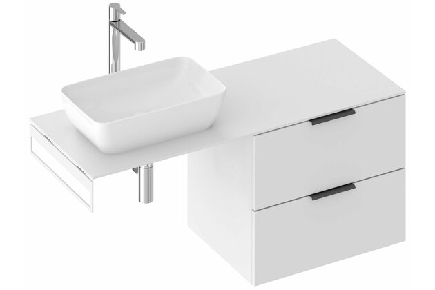 Skříňka pod umyvadlo Ravak SD Comfort II 60, bílá, X000001818