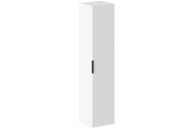 Skříňka vysoká Ravak Comfort II 40, bílá / madlo černé