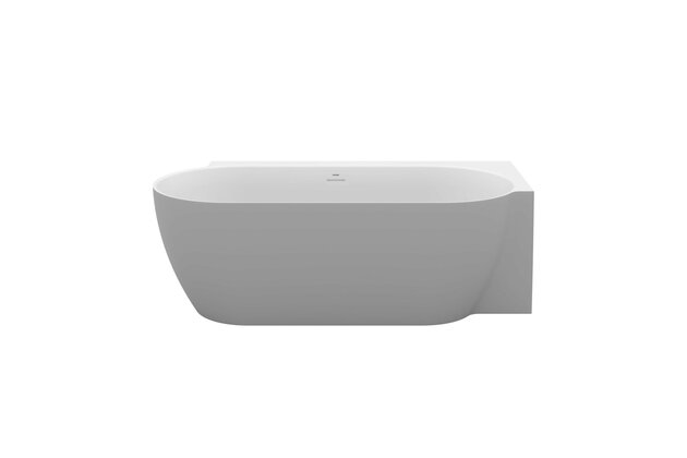 Vana Ravak Freedom Corner II Tec 175x86 oválná akrylátová volně stojící, smoke grey/bílá, krytka odtoku bílá, pravá, CC81500000