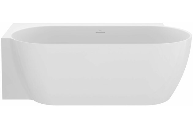 Vana Ravak Freedom Corner II Tec 175x86 oválná akrylátová volně stojící, bílá, krytka odtoku černá, levá, CC91B00000