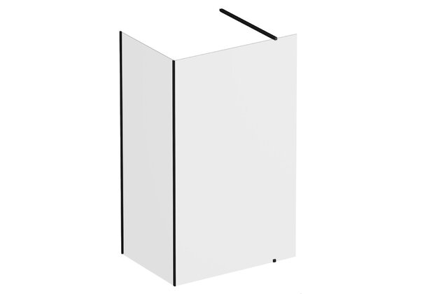 Sprchový kout Ravak Walk-In Corner Set 120x90, černá/transparent, GW1CG730SZ1