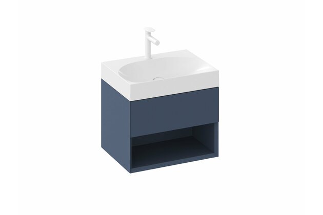 Skříňka pod umyvadlo Ravak SD Lite 60, deepsea blue, X000001857