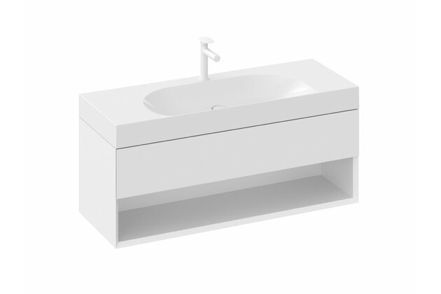 Skříňka pod umyvadlo Ravak SD Lite 120, bílá, X000001867