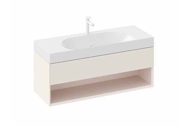 Skříňka pod umyvadlo Ravak SD Lite 120, alabaster pink, X000001872