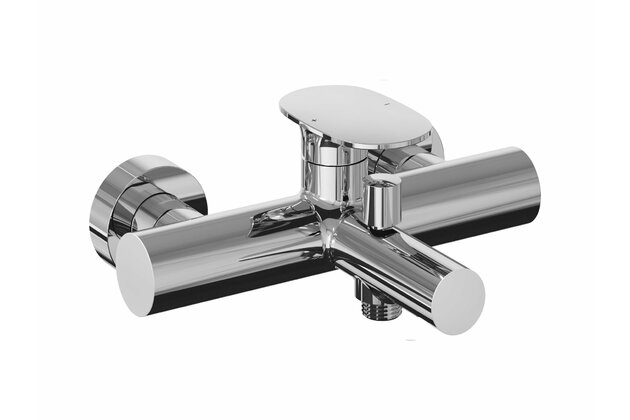 Baterie Ravak Spring SG 022.00 vanová, nástěnná, bez setu, chrom, X070528