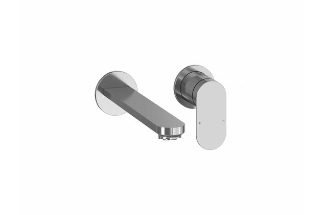 Baterie Ravak Chrome II umyvadlová, podomítková, celotělová, chrom, X070586