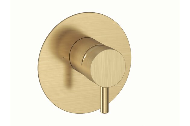 Baterie Ravak Espirit podomítková 1cestná s tělesem, gold brushed, X070609