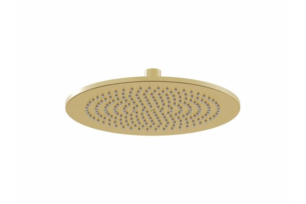 Sprcha hlavová Ravak 250mm kulatá mosazná, gold brushed, X07P1238