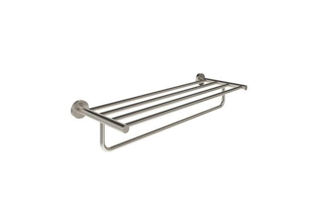 Ravak Kona police na ručníky, kartáčovaná nerez, X07P1292