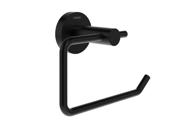 Ravak Kona držák na toaletní papír KN401, černá mat, X07P1307