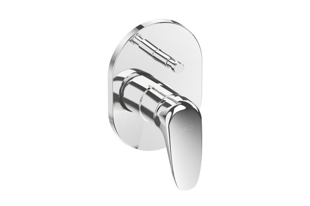 Baterie Jika Olymp Deep vanová, podomítková, s přepínačem, chrom, H3211U60040001