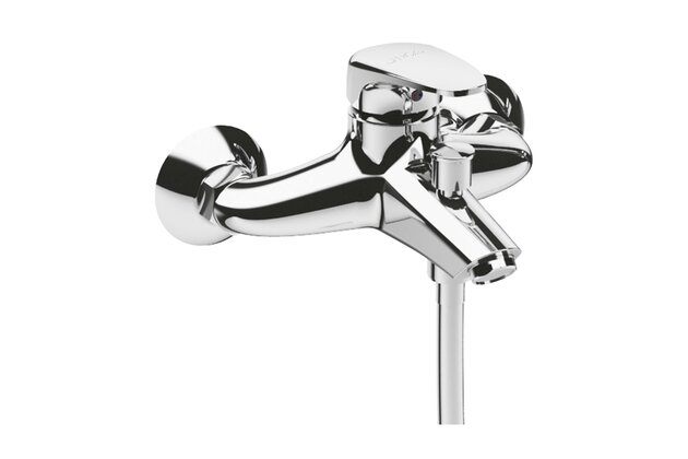 Baterie Jika Olymp Deep vanová, nástěnná, bez příslušenství, chrom, H3211U70044001