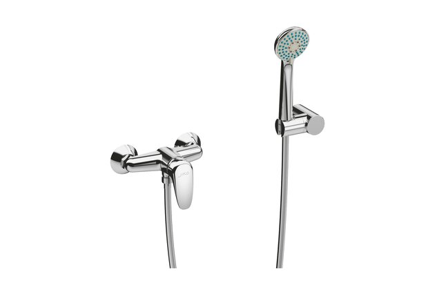 Baterie Jika Olymp Deep sprchová, nástěnná, s příslušenstvím, chrom, H3311U70041311