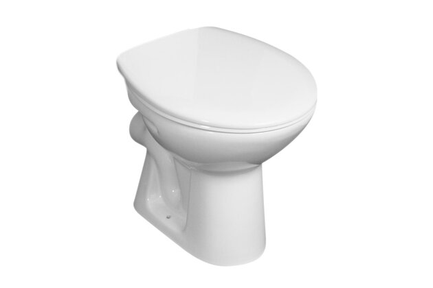 WC mísa Jika Zeta stojící, zadní odpad, hluboké splachování, bílá, H8223960000001