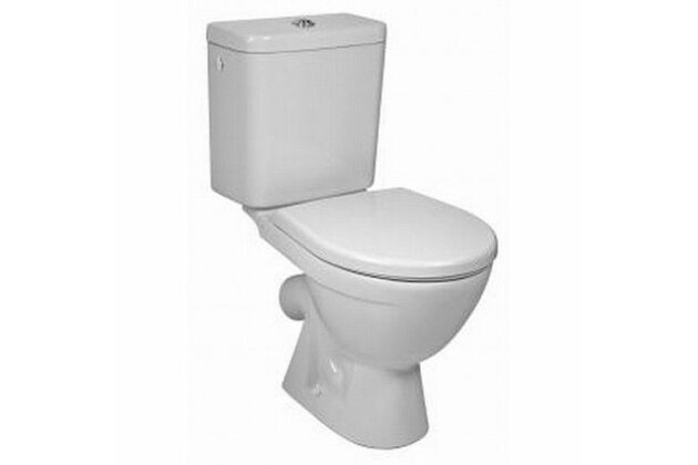 Lyra plus kombi šikmý odpad boční napouštění, bílá H8263840002413