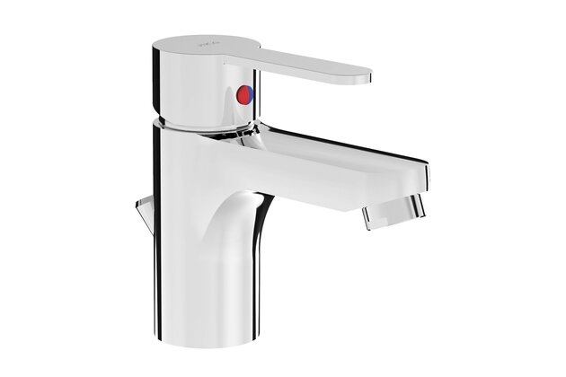 Baterie Jika Lyra Smart umyvadlová, stojánková, s výpustí, chrom, H3111Z10041111