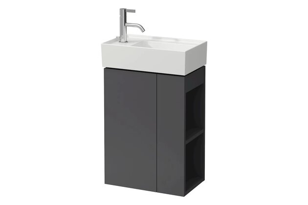 Kartell skříňka pod umyvadlo 44x27x60, šedá