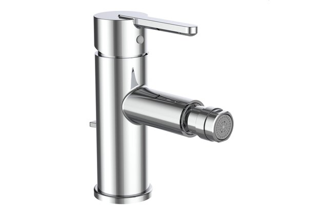 Lua E bidetová stojánková páková baterie s automatickou výpustí, chrom H3415F10041111