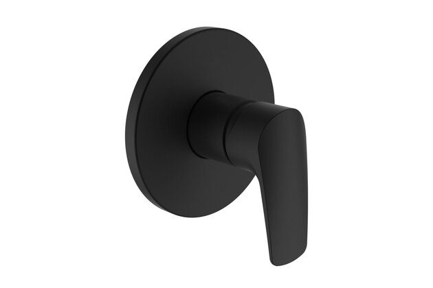 Laurin vrchní sada podomítkové sprchové baterie, PVD titan černá matná HF500778428000