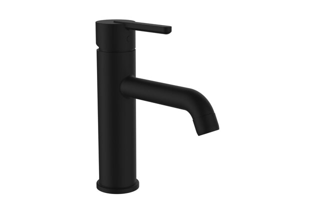 Baterie Laufen Lua umyvadlová stojánková páková, bez automatické výpusti, Eco+, PVD titan černá matná, H3110810811201