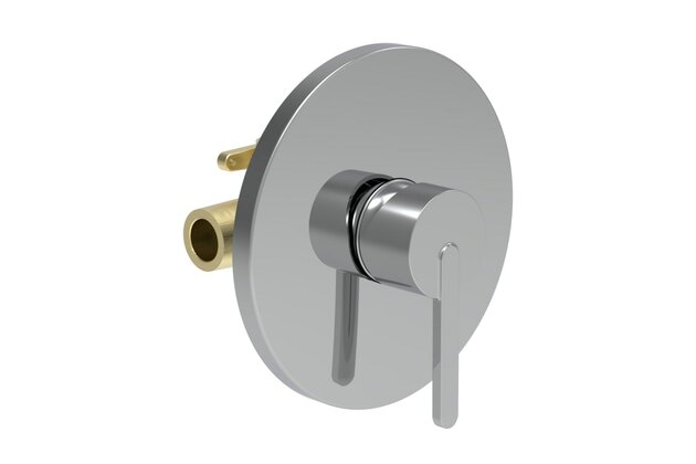 Lua Podomítková sprchová páková baterie, kompletní, včetně mosazného tělesa, chrom H3310860048001