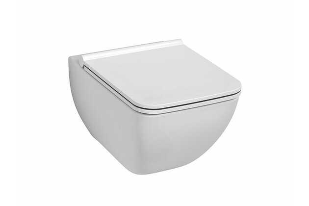 WC mísa Jika Pure závěsná, Rimless, sedátko s poklopem, slowclose, H8664240000001_X
