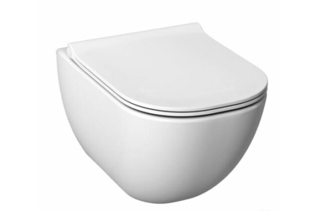 WC mísa Jika Mio-N závěsná, Rimless, sedátko s poklopem, slowclose, H8667140000001_X
