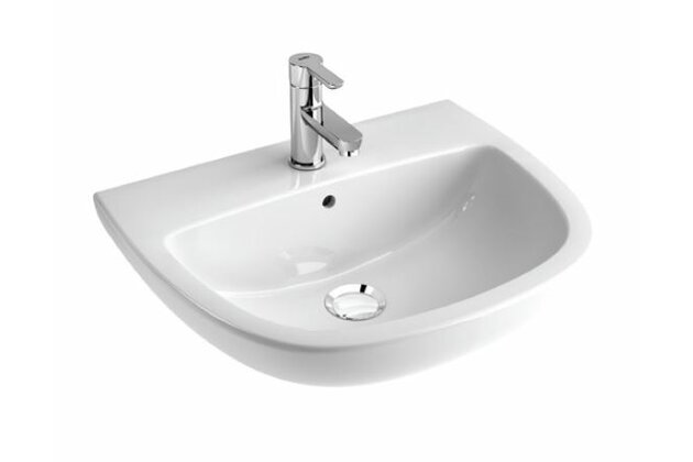 Umyvadlo Jika Euroline N 55 závěsné bílé, H8107910001041