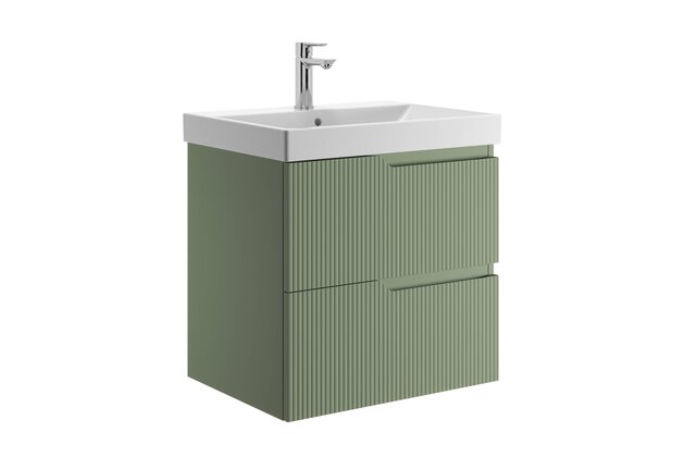 Skříňka Jika Cubito Style 55 pod umyvadlo, zelená mint, H40J4404023541
