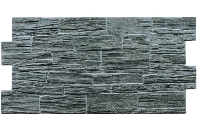 Obklad El Molino Irta jet gris struktura mat 33x67
