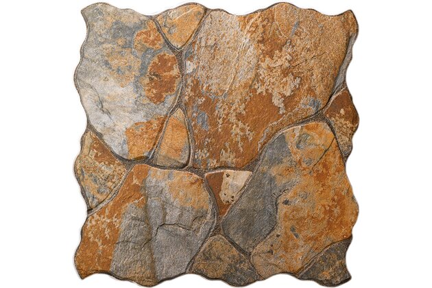 Dlažba El Molino Canet jet oxido struktura mat 45x45