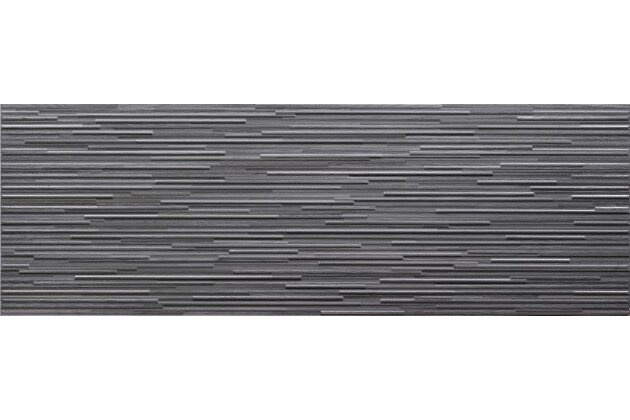 Obklad El Molino Layers jet antracita struktura mat rektifikovaný 30x90