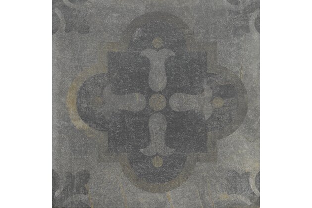 Dekor El Molino Kano 20 antracita mat 60x60