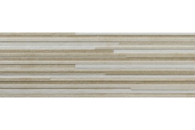 Dekor El Molino Pazo lines beige struktura mat rektifikovaný 30x90