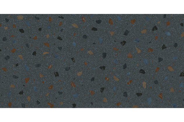 Dlažba El Molino Terratzo negro mat rektifikovaná 62x120