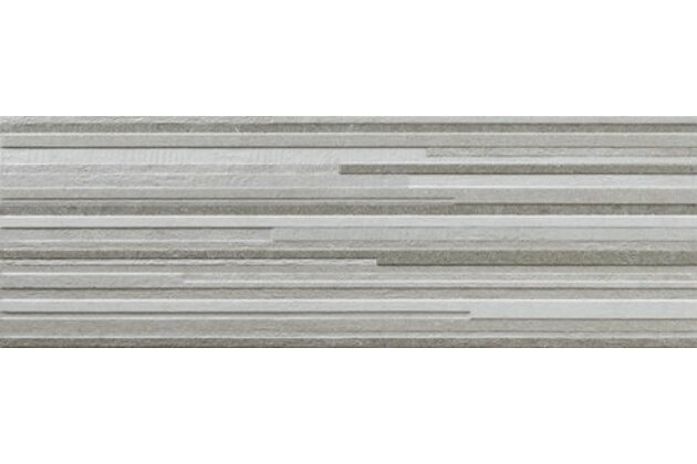 Dekor El Molino Pazo lines gris struktura mat rektifikovaný 30x90