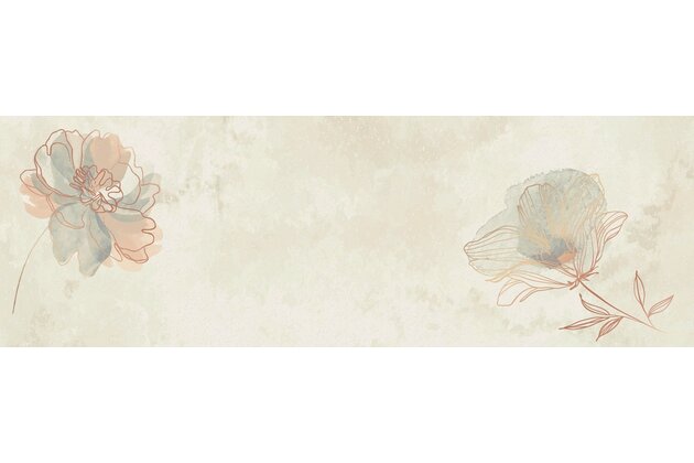 Dekor El Molino Gabana decor bone mat rektifikovaná 30x90